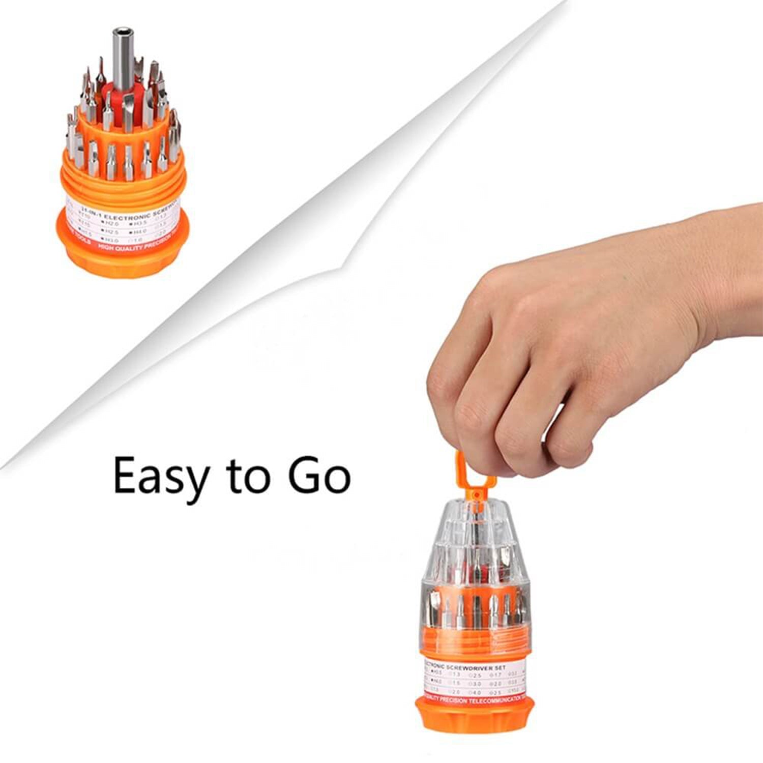 9110 (SET OF 4PC) SCREWDRIVER SET, STEEL 31 IN 1 WITH 30 SCREWDRIVER BITS, PROFESSIONAL MAGNETIC DRIVER SET DeoDap 9110 (SET OF 4PC) SCREWDRIVER SET, STEEL 31 IN 1 WITH 30 SCREWDRIVER BITS, PROFESSIONAL MAGNETIC DRIVER SET DeoDap